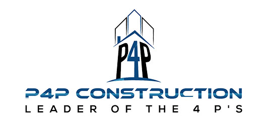 P4P Construction supplied logo